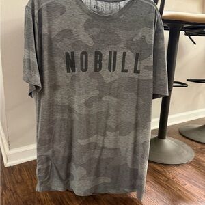 NOBULL Men's Charcoal Camo Tee - XL